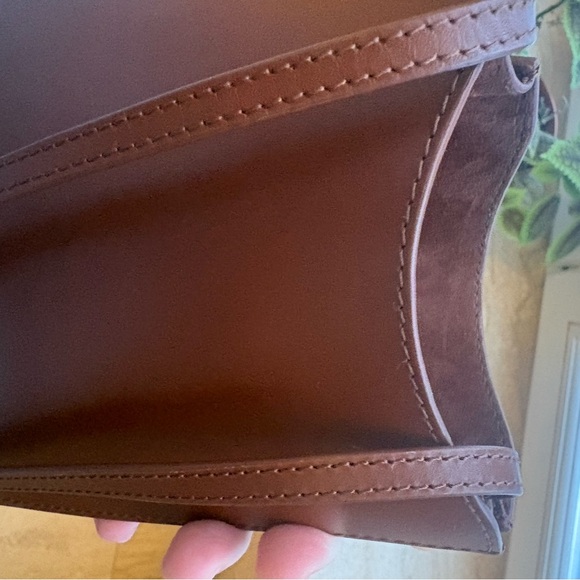 A.P.C. Tan Leather Jamie Neck Crossbody Bag - Picture 11 of 16